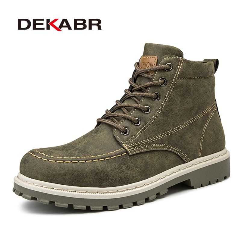 lace up leather snow boots