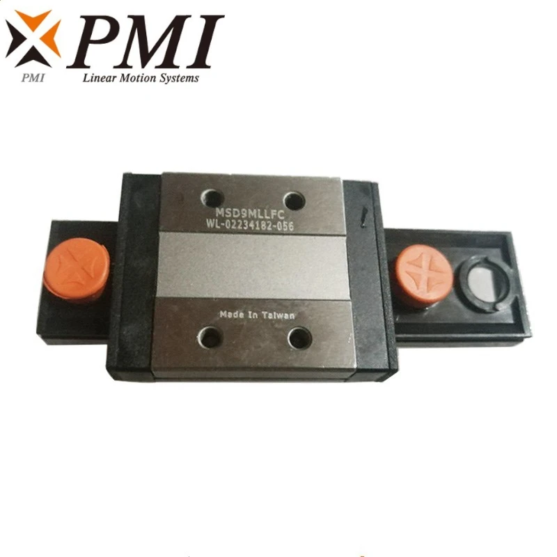 1 Stück PMI Edelstahl-Linearschiene MSC9 200 250 300 350 400 450 500 550 mm MSC9R-Führung + 1 Stück MSC9M LLFC-Blockwagen CNC-Teil – Detail 6