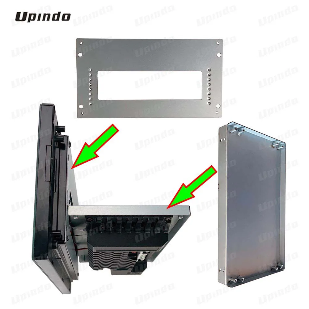Double Din Changed To Alone Din Metal Kit for 9 or 10 Inches Car Audio GPS MP5 Android System,radio installation frame,radio installation accessories,radio frame,radio panel