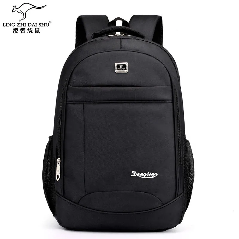 

Lingzhi Daishu 2019 New Style Men Backpack Business Backpack Simple Fashion Computer Bag Travel School Bag