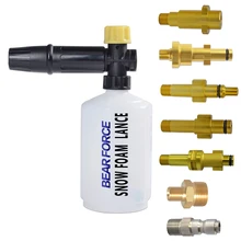 Auto Schuim Wassen Sneeuw Foam Lance Foam Nozzle Schuim Kanon Schuim Generator Voor Daewoo Hamer Karcher Huter Makita Hoge Druk wasmachine