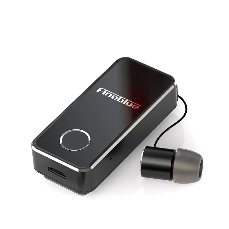 50 шт., F2 Pro, Bluetooth 5,0, беспроводные наушники, телескопические, для бизнеса, с зажимом, гарнитура с микрофоном, через DHL