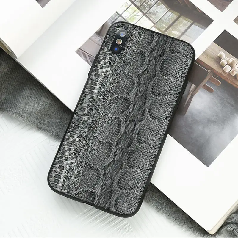 MaiYaCa, змеиная кожа, аксессуары для телефона, чехол для iPhone 11 Pro XS MAX XS XR 8 7 6 Plus 5 5S SE