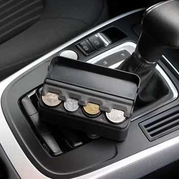 

Car Coins Storage Box Pocket Case Organizer for Mercedes Benz GL63 GL-Class G65 G550 G350 E300 GLC GLC43 G350d EQA E43