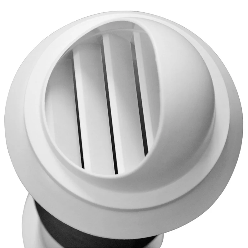 ABS через стену вентиляционное отверстие вентиляционная крышка 110 мм стеновые вентиляционные решетки для вентиляции дома вытяжной капюшон