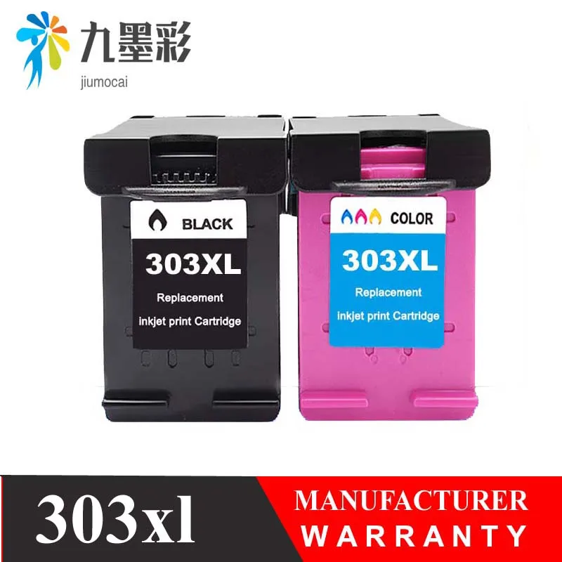 

For HP303 for HP 303 303XL Ink Cartridge Compatible for HP Envy 6220 6222 6230 6234 6252 6255 7120 7130 7132 7155 Printers