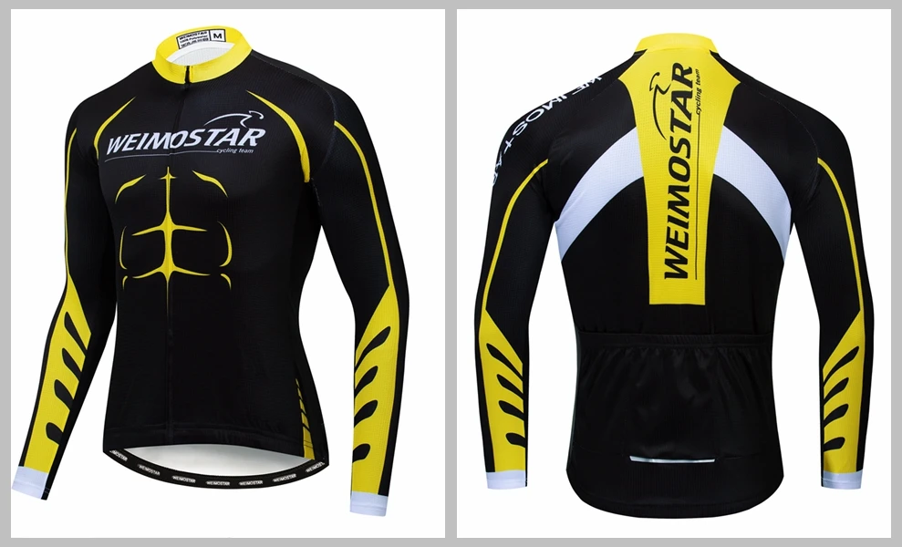 cycling jersey Men Mountain Bike jersey fall MTB Bicycle Shirt long sleeve Road blouse Top Breathable autumn skull black