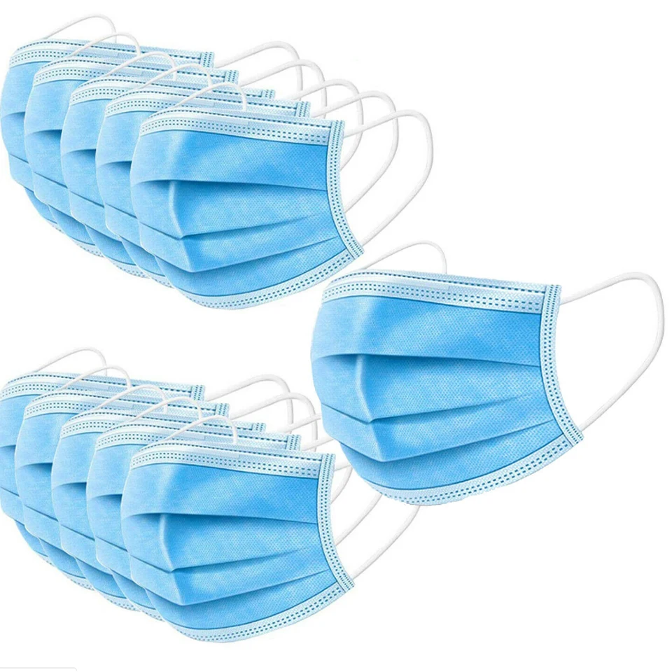 

Anti-virus Masks Protective Mask 3 Layers Dustproof Facial Protective Cover Masks Maldehyde Prevent bacteria For Hair Salon Use