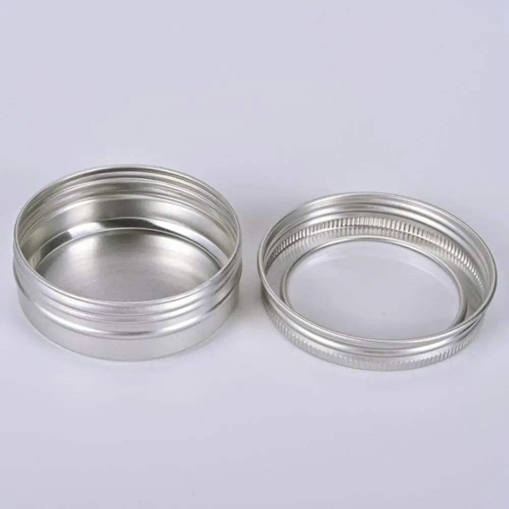 Портативная пустая алюминиевая коробка для хранения бутылок чайная жестяная