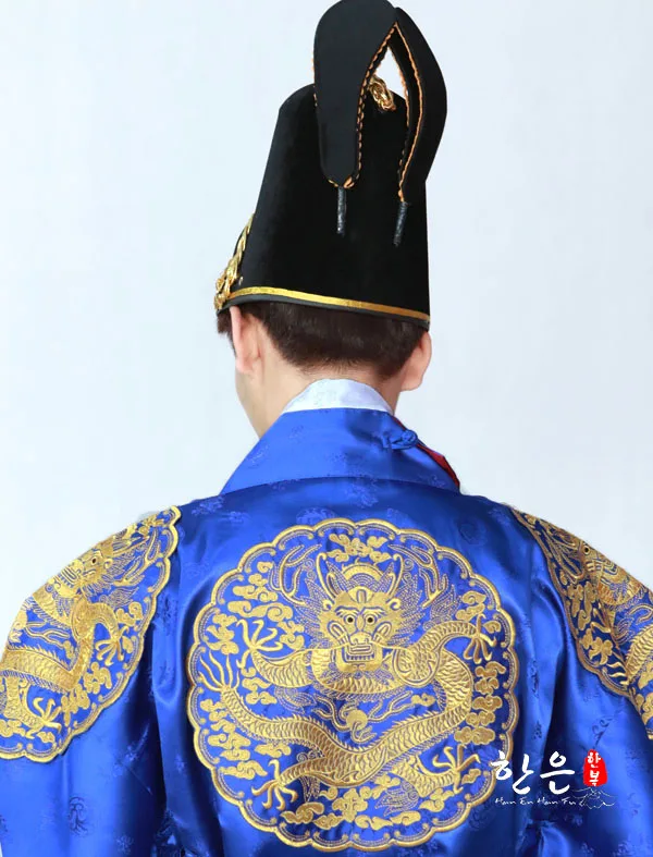Корейская импортная древняя одежда для короля/атласная одежда для короля/Одежда для фотостудии