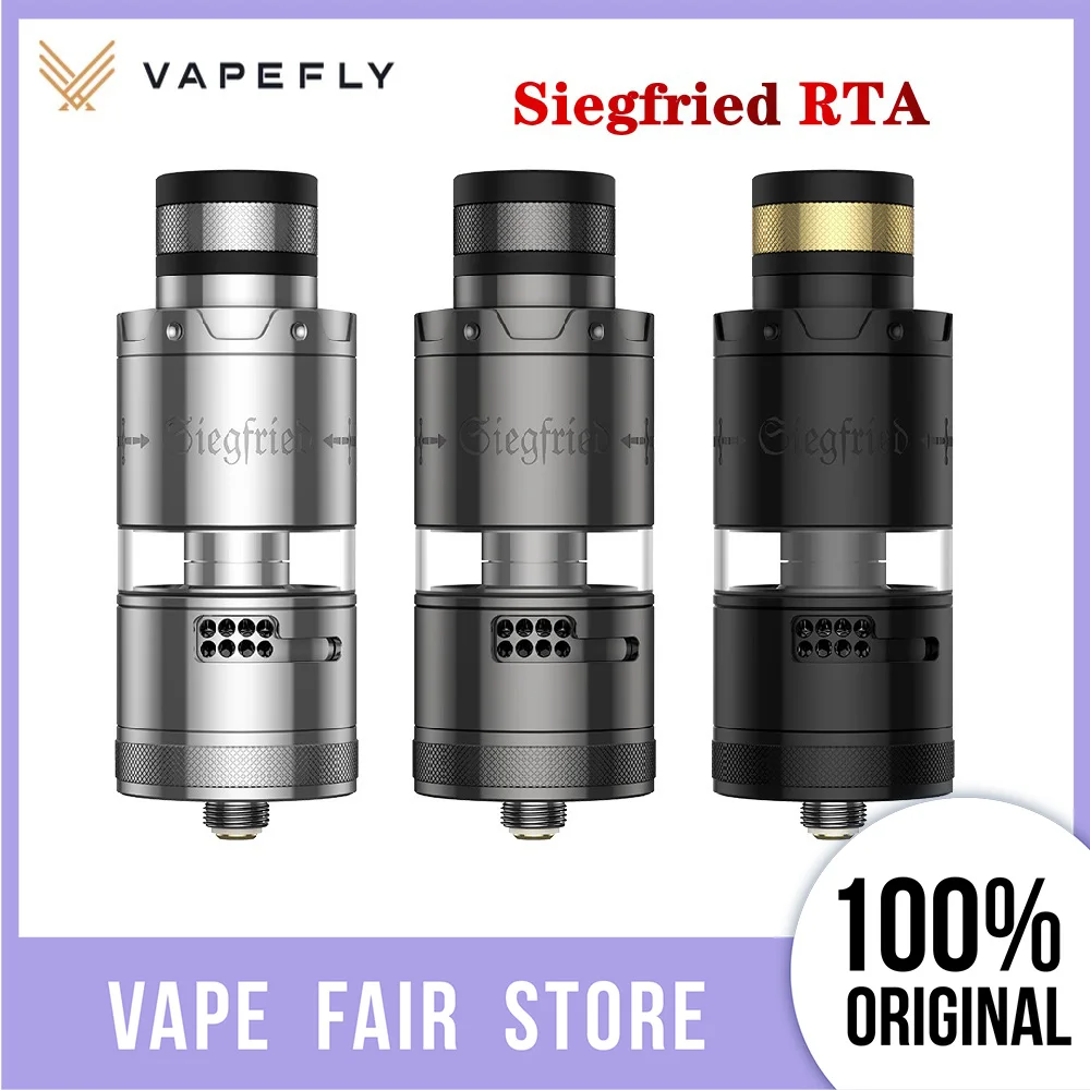 Оригинальный испаритель Vapefly siegжареная сетка RTA бак Ni80 Kal сетчатая катушка