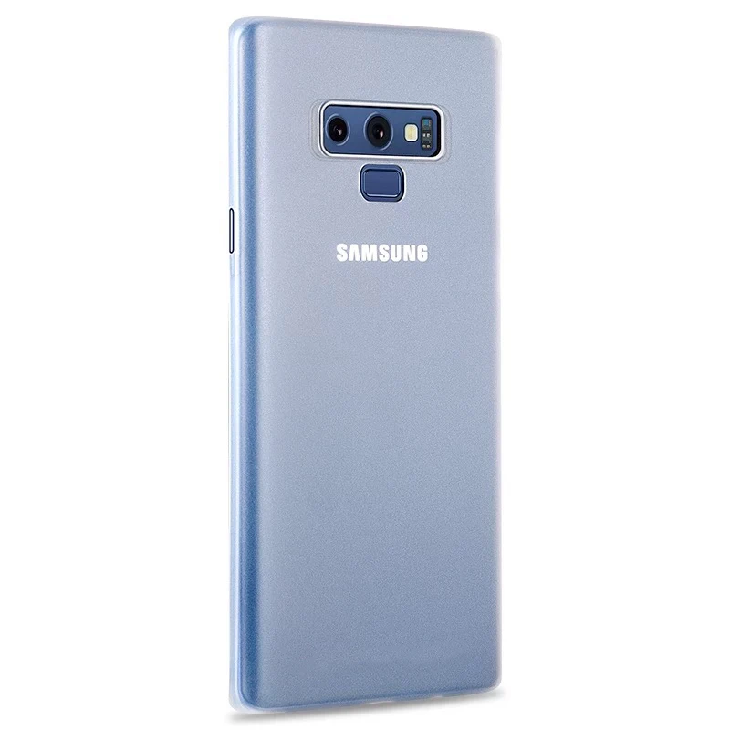 0,3 мм Сверхтонкий чехол для телефона для samsung Galaxy S8 S9 S10E Plus Note 8 телефон матовый прозрачный ПК жесткая полная крышка тонкий чехол для телефона