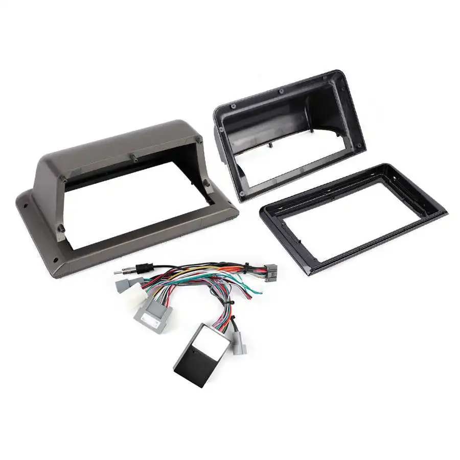 9-дюймовый адаптер для автомобильной радиопанели Fascia Frame Audio фитинг с блоком