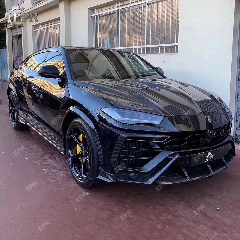 Автомобильный топ дизайн боковая обшивка переднего бампера для Lamborghini Urus TPC Style