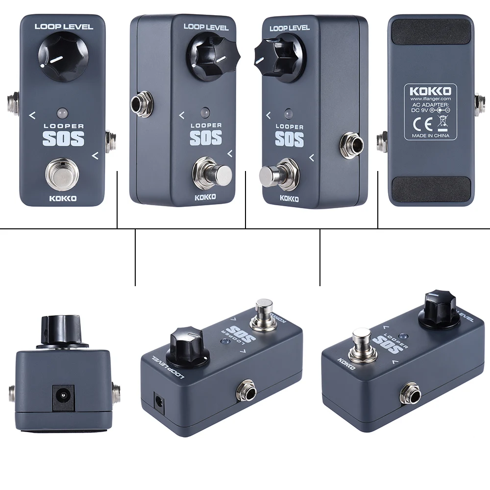 KOKKO FLP2 мини SOS педаль петлителя портативный гитарный эффект педаль высокого качества гитарные части и аксессуары гитарная педаль эффектов