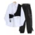 track suit set 2022 Spring Autumn 3 Piece Suit Set Harajuku BF Loose White Blouse+Vest+Chian Cargo Pants Unisex Streetwear Cargo Pants ladies coat pant suit Suits & Blazers