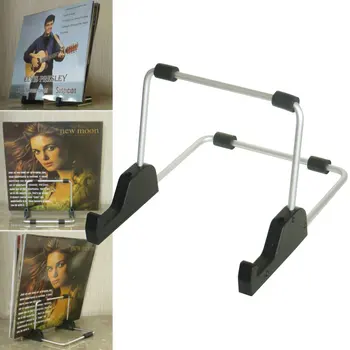 

Desktop Vinyl Record Storage Approx 10-Album Display Holder - Tabletop LP Stand- 7" 10" 12" LP Record Rack