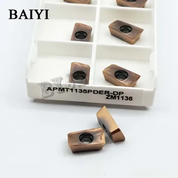 

APMT1135PDER DP ZM1136 carbide inserts Turning APMT1135PDER-DP ZM1136 Face Mill Lathe Tools Milling cutter CNC tool APMT 1135