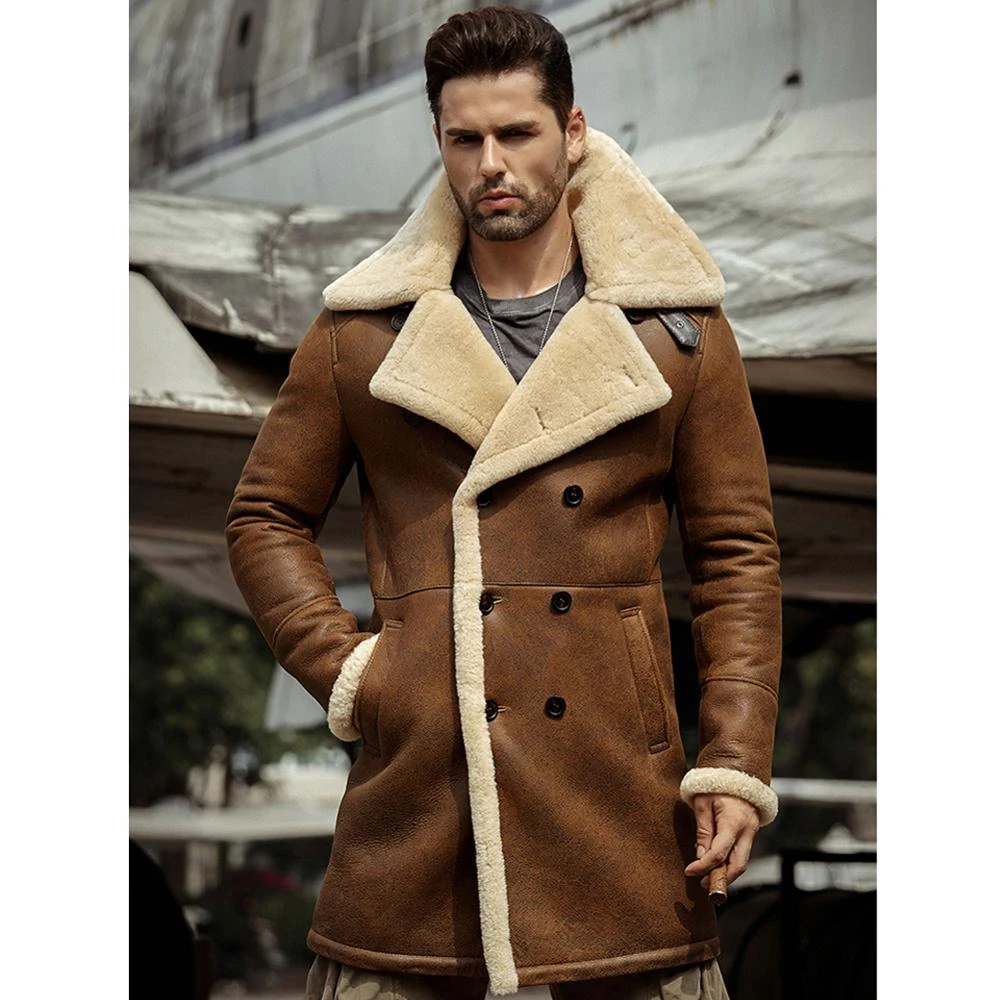 Shearling trench Outlet