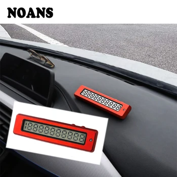 

NOANS Car Temporary LED Night Light Parking Card Styling For Kia rio ceed sportage 2017 Mercedes Benz W203 W204 Mazda 3 6 CX-5