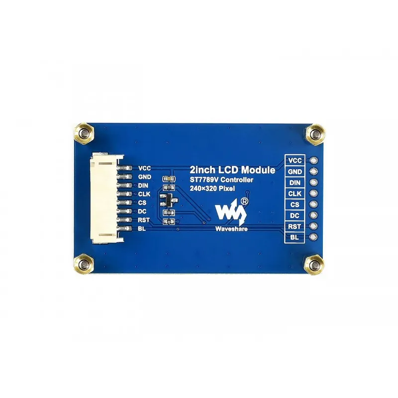 Waveshare Ϲ 2 ġ IPS LCD ÷ , IPS ȭ, 240*320 ػ, SPI ̽