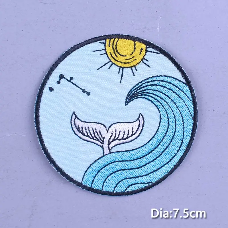 Pulaqi-parche De Ondas De Montaña Para Ropa, Parches De Viaje De  Naturaleza, Parche Fusible De Camping Diy, Parches Bordados Applqiue -  Parches - AliExpress