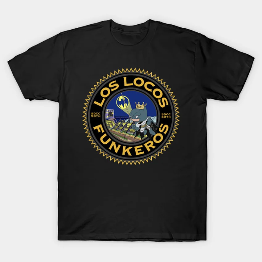 LLF - SDCC 2019 (Бэтмен 80th) Футболка Los Locos Funkeros футболка llf los locos funkeros | Мужская одежда