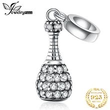 JewelryPalace флакон духов 0.9ct кубического циркония 925 пробы Серебряный Шарм мотаться кулон для женщин Новинка года Лидер продаж