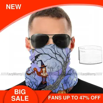 

Pumpkin Mouth Face Mask The Halloween Tree Facial Mask Cool Adult with 2 Filters Fashion Mask