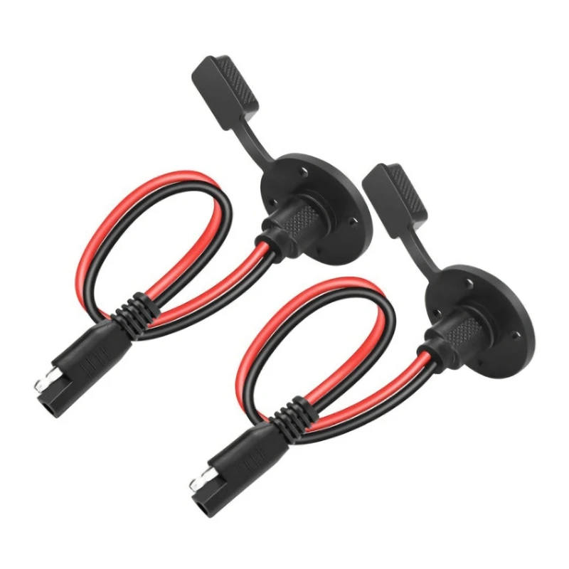 16AWG SAE Солнечный разъем питания боковины порт всепогодный SAE быстрое подключение солнечной панели разъем для солнечного генератора Motorcyc