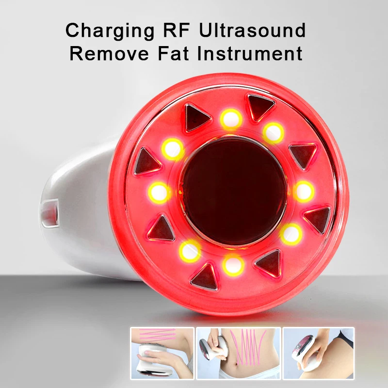  Radio Frequency LED Color Light Skin Rejuvenation Ultrasonic Reduce Fat Device Beauty Slimming Mass - 4000561007475