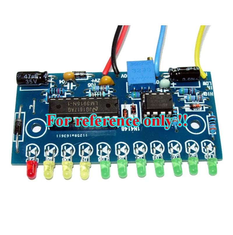 Indicatore Di Livello LM3915 - 10 LED - Per Amplificatori - Alimentazione 12V - Fai Da Te Audio - Foto 5