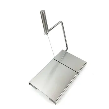 

Stainless Steel Cheese Slicer Grater Section Butter Shredder Cutting Board Cloth Department Platform Cheese Raller