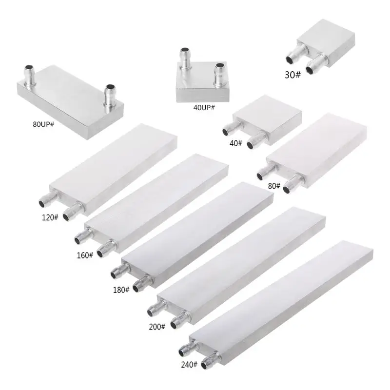 

Primary Aluminum Water Cooling Block Heat Sink System For PC Laptop CPU Au06 19 Dropship
