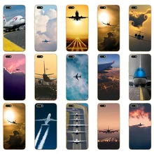 04D авиационный самолет fly путешествия облако Мягкий силиконовый чехол для Huawei Honor 9 10 Lite 7A 5,45 7a pro 7c 5,7 дюймов 7x 8x чехол