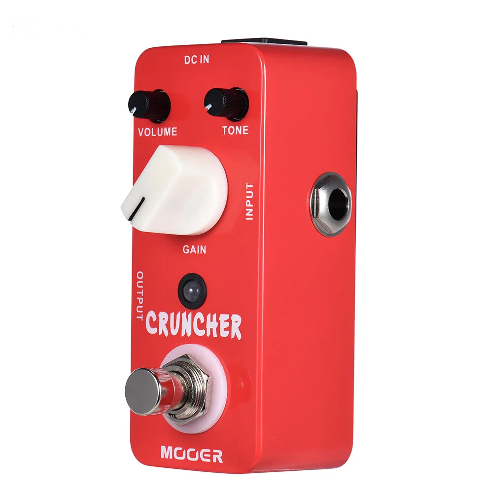 MOOER MDS3 с высоким коэффициентом усиления гитара с эффектом искажения педаль эффектов металлический корпус Англия Динамик звуковой эффект Аксессуары для гитары