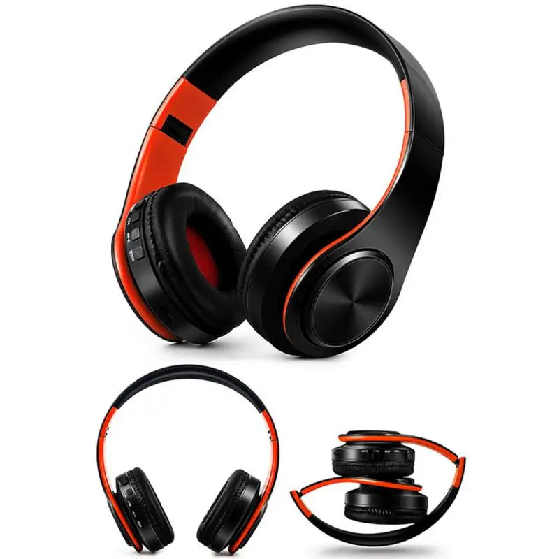 Online Auriculares deportivos plegables inalámbricos con cabeza Bluetooth 5,0 auriculares ajustables con graves profundos auriculares con cancelación de ruido estéreo Hifi