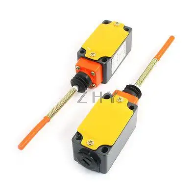 

2pcs Spiral Spring Rod Actuator Enclosed Momentary Contact Limit Switch 500VAC