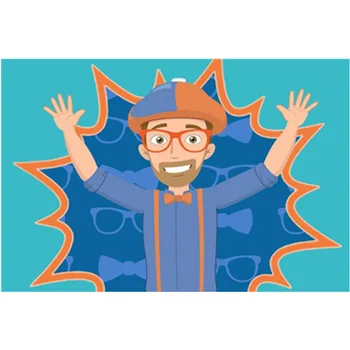 

5D Diamond Embroidery Cartoon NEW Blippi Diamond Painting Rhinestones Cross Stitch Kit Decor For Home