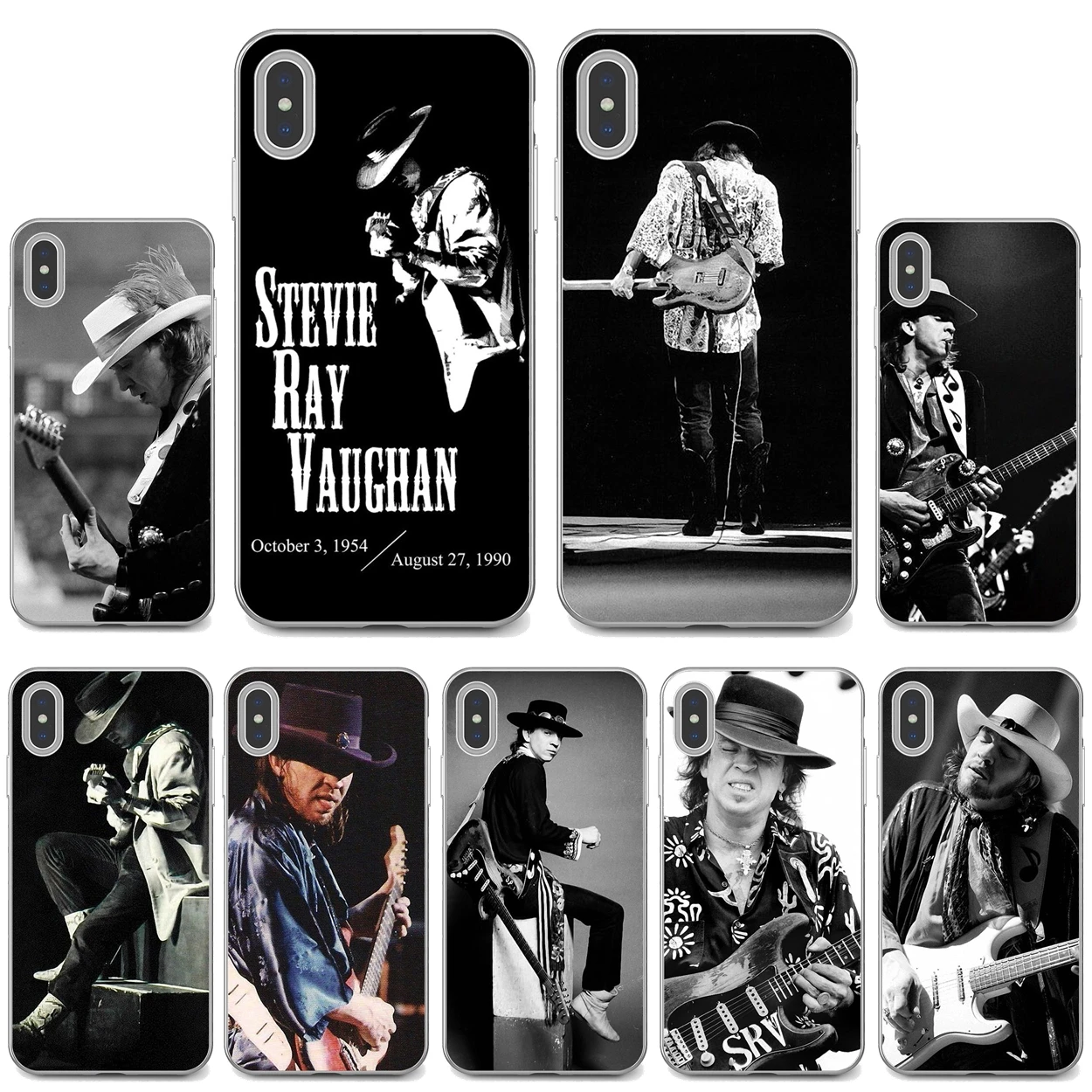 Мягкие чехлы из ТПУ для iPod Touch iPhone 10 11 12 Pro 5C 6 6S 7 8 X XR XS Plus Max 2020 гитара World Stevie Ray Воган