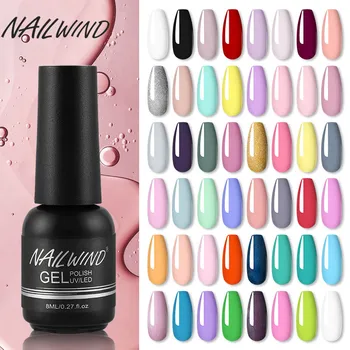 

NAILWIND Gel Nail Polish Hybrid For All Manicure Set Semi Permanent UV LED Gel Varnish Base Top Nail Art Gel Nail Polish