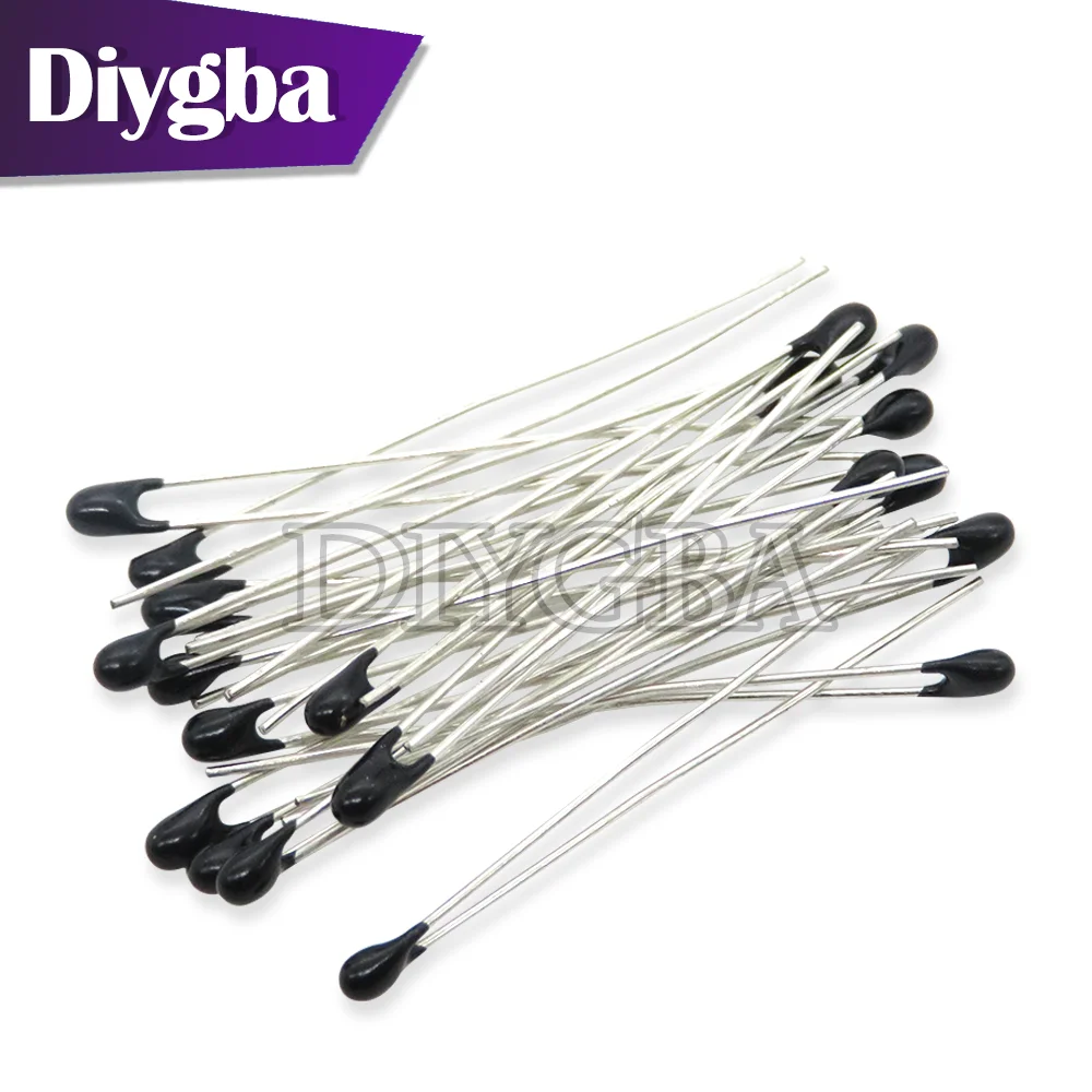 Thermal resistor 10PCS NTC Thermistor MF52 NTC-MF52AT 1K-100K 5% 3950B