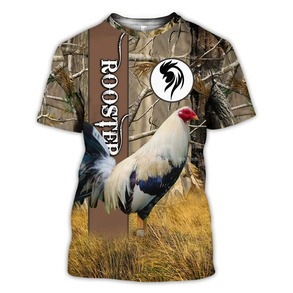 rooster-3d-all-over-printed-clothes-da632-t-shirt