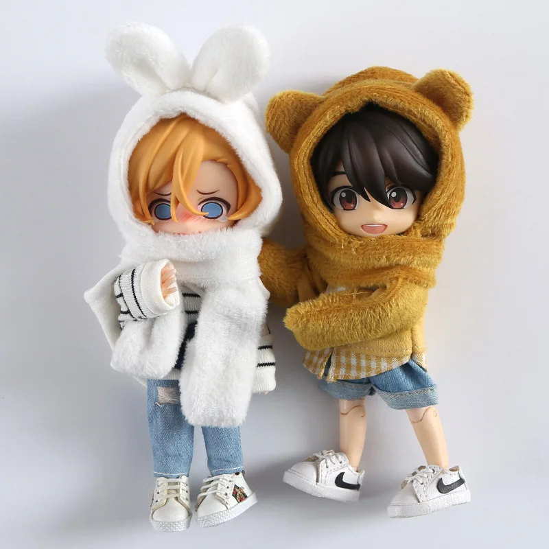 

Шарф и перчатки для куклы HOUZIWA 1/12 1/8 BJD