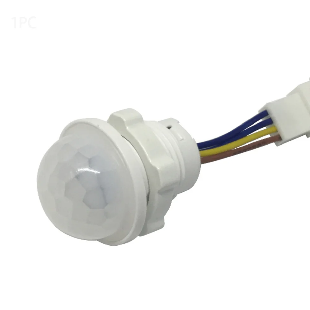 Светодиодный переключатель домашнего освещения датчик движения время задержки PIR энергосберегающий детектор чувствительный