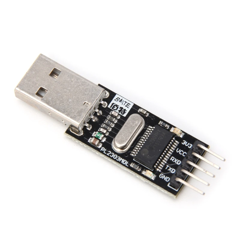 Авто USB преобразователя постоянного тока конвертер адаптер 5В 3,3 Выход для RS232 ttl PL2303HX