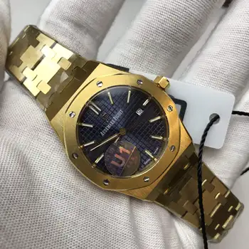 

U1 Luxury Brand 33mm women quartz royal-Oaks Rose Gold Watches Drive Sapphire Business Watch