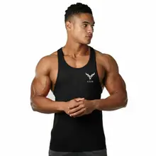 Летняя мужская майка для тренажерного зала, бодибилдинга, майка, свободная футболка без рукавов, майка для бега