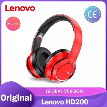 

Lenovo HD200 Bluetooth Headset Wireless Computer Over-ear Foldable Headphone BT5.0 Long Standby Life