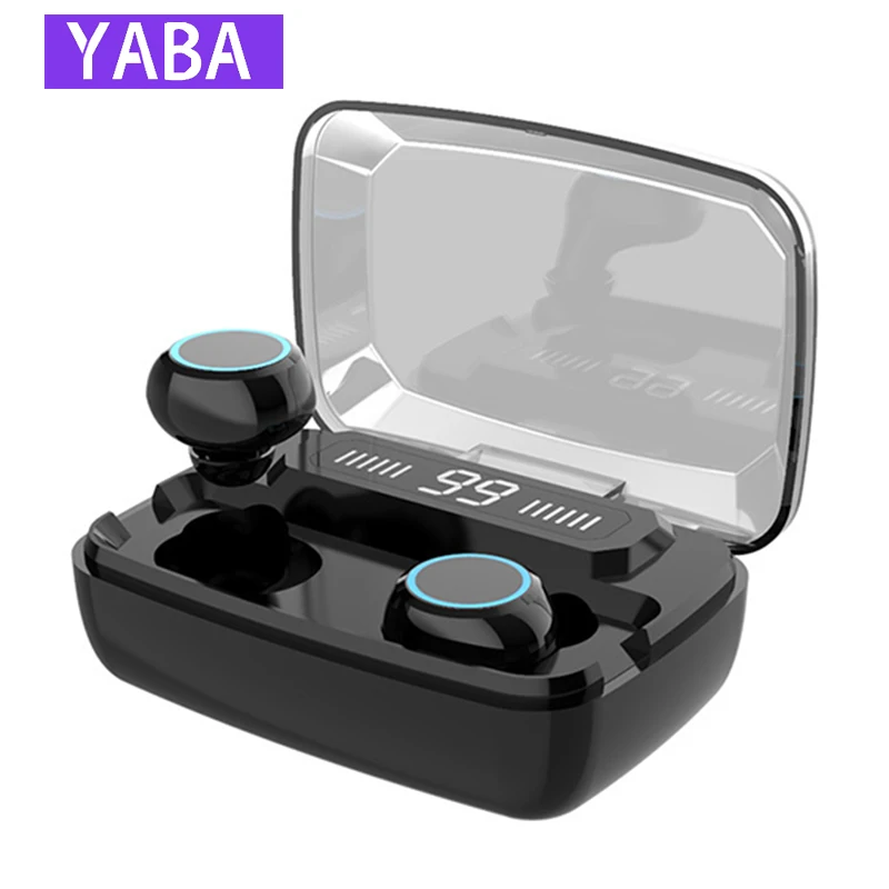 

YABA M11 TWS Wireless Bluetooth Earphone Music HiFi Stereo Sports Mobilephone HD Call In-ear Earphone With Micphone
